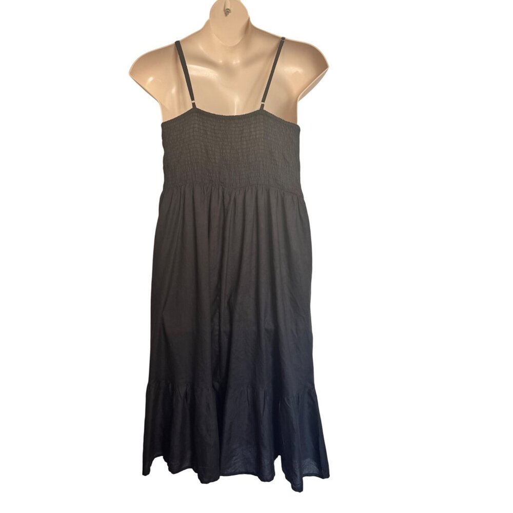 Raviya Crochet Swim Cover Up Size 0X Sundress Smocked Stretch Adjustable Straps - Picture 3 of 14